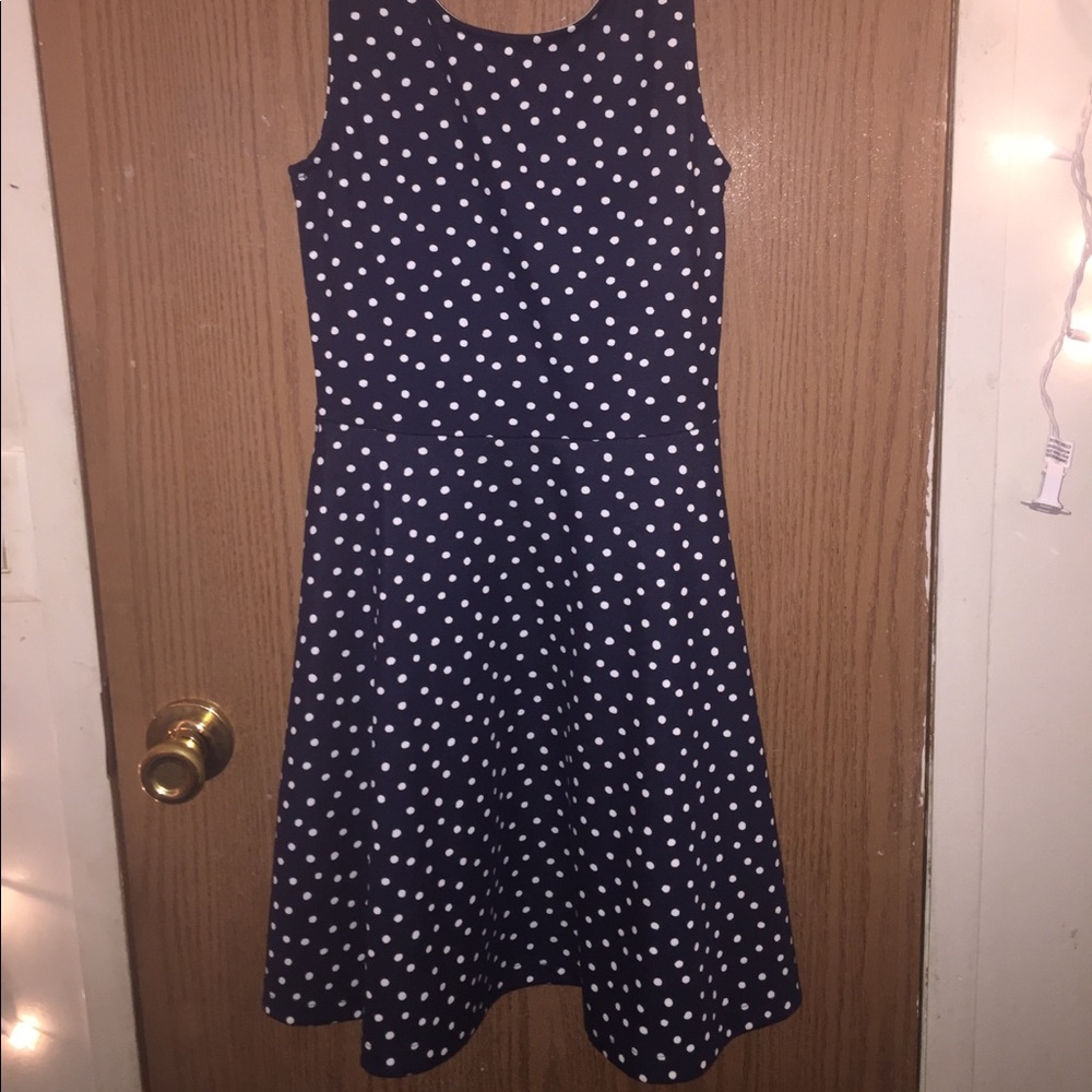 Polka Dot Skater Dress